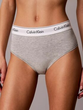 Ikonisk bikini i bomull og Modal med høy midje