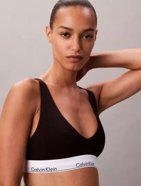 Ikonisk bomulls- og Modal-Bralette Unlined