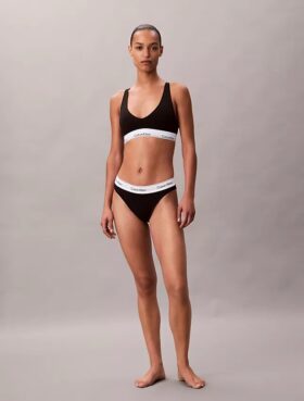Ikonisk bomulls- og Modal-Bralette Unlined