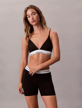 Ikonisk bomulls- og Modal-Bralette Unlined