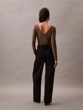 Jeans med høy midje Jeans med høy midje
