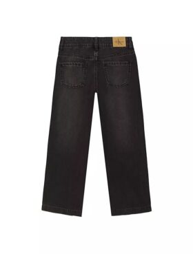 Jeans med søm og vide ben for jenter Jeans med søm og vide ben for jenter