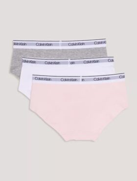 Jente-Hipster i Cotton Stretch, 3-pakning
