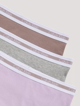 Jente Varsity Cotton Stretch 3-pakning Hipster