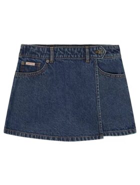 Jenteminiskjørt i Denim