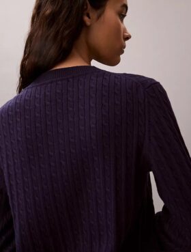 Kabelstrikket cardigan
