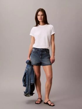 Klassisk T-skjorte med bleknet Monogram over hele